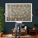 Flying Birds Canvas Wall Art, Vintage Bird Flock Pattern by MyGreatCanvas | Canvas Wall Art Prints | Photo Prints & Wall Decor