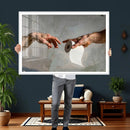Funny Bathroom Wall Art Canvas, Creation of Toilet Paper by MyGreatCanvas | Canvas Wall Art Prints | Photo Prints & Wall Decor