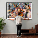 African American Jazz Art Music Abstract Wall Art Painting by MyGreatCanvas | Canvas Wall Art Prints | Photo Prints & Wall Decor