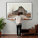 Farmhouse Rustic Barn Wall Art Canvas Print – Framed and by MyGreatCanvas | Canvas Wall Art Prints | Photo Prints & Wall Decor