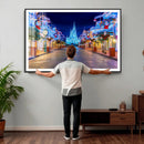 Disney Wall Art | Castle Large Wall Art Disney Magic Kingdom