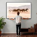 Wild Horse Wall Art Canvas Print – Framed Rustic Western Art by MyGreatCanvas | Canvas Wall Art Prints | Photo Prints & Wall Decor