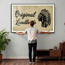 Original Landlords Wall Art Canvas Print, Native American by MyGreatCanvas | Canvas Wall Art Prints | Photo Prints & Wall Decor