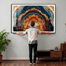 Abstract Wood Grain Canvas Print, Tree Ring Pattern Wall by MyGreatCanvas | Canvas Wall Art Prints | Photo Prints & Wall Decor