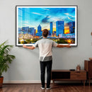 Atlanta Skyline Wall Art Canvas Print, Atlanta Downtown by MyGreatCanvas | Canvas Wall Art Prints | Photo Prints & Wall Decor