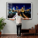 Atlanta Skyline Wall Art Canvas Print, Atlanta Downtown by MyGreatCanvas | Canvas Wall Art Prints | Photo Prints & Wall Decor
