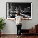 Austin Skyline Wall Art Canvas Print, Austin Downtown Night by MyGreatCanvas | Canvas Wall Art Prints | Photo Prints & Wall Decor