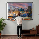 Baltimore Skyline Wall Art Canvas Print, Baltimore Downtown by MyGreatCanvas | Canvas Wall Art Prints | Photo Prints & Wall Decor