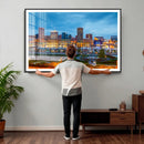 Baltimore Skyline Wall Art Canvas Print, Baltimore Downtown by MyGreatCanvas | Canvas Wall Art Prints | Photo Prints & Wall Decor