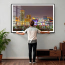 Baltimore Skyline Wall Art Canvas Print, Baltimore Downtown by MyGreatCanvas | Canvas Wall Art Prints | Photo Prints & Wall Decor
