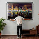 Baltimore Skyline Wall Art Canvas Print, Baltimore Downtown by MyGreatCanvas | Canvas Wall Art Prints | Photo Prints & Wall Decor