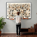American Elk Wall Art Canvas Print - Abstract Deer Animal by MyGreatCanvas | Canvas Wall Art Prints | Photo Prints & Wall Decor
