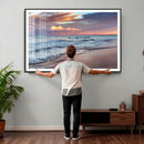 Ocean Sunset Wall Art Canvas Print – Coastal Beach by MyGreatCanvas | Canvas Wall Art Prints | Photo Prints & Wall Decor