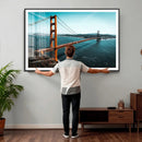 Golden Gate Bridge Wall Art Canvas Print – San Francisco by MyGreatCanvas | Canvas Wall Art Prints | Photo Prints & Wall Decor