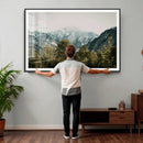 Mountain Forest Wall Art Canvas Print, Alpine Landscape by MyGreatCanvas | Canvas Wall Art Prints | Photo Prints & Wall Decor