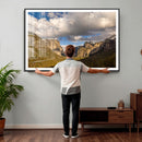 Yosemite Valley River Landscape Wall Art Canvas Print, by MyGreatCanvas | Canvas Wall Art Prints | Photo Prints & Wall Decor