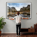 Yosemite Valley Mountain Landscape Wall Art Canvas Print, by MyGreatCanvas | Canvas Wall Art Prints | Photo Prints & Wall Decor
