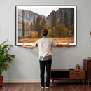 Yosemite Valley Autumn Forest Landscape Wall Art Canvas by MyGreatCanvas | Canvas Wall Art Prints | Photo Prints & Wall Decor