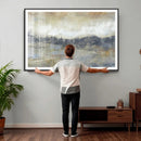 Abstract Neutral Landscape Painting Wall Art by MyGreatCanvas | Canvas Wall Art Prints | Photo Prints & Wall Decor