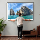 The Cabo San Lucas Ocean Arch Wall Art Canvas Print, Baja by MyGreatCanvas | Canvas Wall Art Prints | Photo Prints & Wall Decor