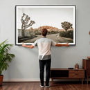 Joshua Tree Desert Wall Art Canvas Print, Minimal by MyGreatCanvas | Canvas Wall Art Prints | Photo Prints & Wall Decor