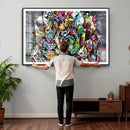 Abstract Graffiti Collage Street Art Wall Art Canvas Print by MyGreatCanvas | Canvas Wall Art Prints | Photo Prints & Wall Decor