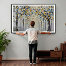 Golden Butterfly Tree Abstract Wall Art Canvas Print, Modern by MyGreatCanvas | Canvas Wall Art Prints | Photo Prints & Wall Decor