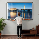 Washington DC Wall Art Canvas Print – Lincoln Memorial Night by MyGreatCanvas | Canvas Wall Art Prints | Photo Prints & Wall Decor