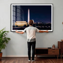 Washington White House Skyline Wall Art Canvas Print – by MyGreatCanvas | Canvas Wall Art Prints | Photo Prints & Wall Decor