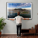 Cape Town Wall Art Canvas Print – Table Mountain Coastal by MyGreatCanvas | Canvas Wall Art Prints | Photo Prints & Wall Decor