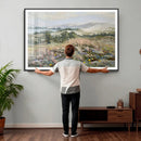 Katie Staples Hillside Canvas Wall Art — Coastal Wildflower by MyGreatCanvas | Canvas Wall Art Prints | Photo Prints & Wall Decor