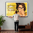 Pop Art Print Bathroom Sign Wall Art Canvas Print — Funny by MyGreatCanvas | Canvas Wall Art Prints | Photo Prints & Wall Decor