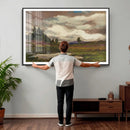 Gustav Macoun Heathland Canvas Print, Czech Landscape Oil by MyGreatCanvas | Canvas Wall Art Prints | Photo Prints & Wall Decor