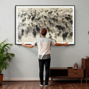 Cowboy Cattle Drive Canvas Wall Art, Western Longhorn Herd by MyGreatCanvas | Canvas Wall Art Prints | Photo Prints & Wall Decor