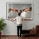 Funny Bathroom Wall Art Canvas, Creation of Toilet Paper by MyGreatCanvas | Canvas Wall Art Prints | Photo Prints & Wall Decor