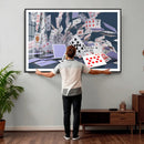 Playing Cards Canvas Wall Art | Casino Game Room Decor, by MyGreatCanvas | Canvas Wall Art Prints | Photo Prints & Wall Decor