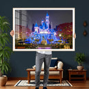 Disney Castle Wall Art Canvas Print – Magical Fairytale
