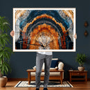 Abstract Wood Grain Canvas Print, Tree Ring Pattern Wall by MyGreatCanvas | Canvas Wall Art Prints | Photo Prints & Wall Decor