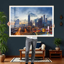 Atlanta Skyline Wall Art Canvas Print, Atlanta Downtown by MyGreatCanvas | Canvas Wall Art Prints | Photo Prints & Wall Decor