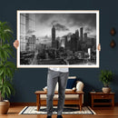 Atlanta Skyline Wall Art Canvas Print, Atlanta Downtown by MyGreatCanvas | Canvas Wall Art Prints | Photo Prints & Wall Decor