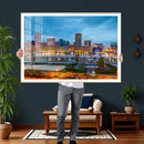 Baltimore Skyline Wall Art Canvas Print, Baltimore Downtown by MyGreatCanvas | Canvas Wall Art Prints | Photo Prints & Wall Decor