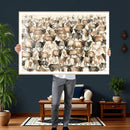 American Elk Wall Art Canvas Print - Abstract Deer Animal by MyGreatCanvas | Canvas Wall Art Prints | Photo Prints & Wall Decor