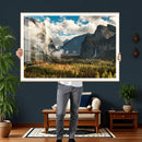 Yosemite Valley River Wall Art Canvas Print by MyGreatCanvas | Canvas Wall Art Prints | Photo Prints & Wall Decor