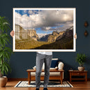 Yosemite Valley River Landscape Wall Art Canvas Print, by MyGreatCanvas | Canvas Wall Art Prints | Photo Prints & Wall Decor