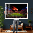 Auburn Stadium Wall Art Canvas Print, College Football Night by MyGreatCanvas | Canvas Wall Art Prints | Photo Prints & Wall Decor