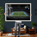 Detroit Lions Stadium Wall Art Canvas Print, Football Field by MyGreatCanvas | Canvas Wall Art Prints | Photo Prints & Wall Decor