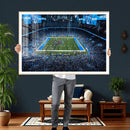 Detroit Lions Stadium Wall Art Canvas Print, Football Field by MyGreatCanvas | Canvas Wall Art Prints | Photo Prints & Wall Decor