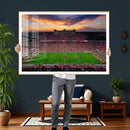 Oklahoma Sooners Stadium Wall Art Canvas Print, College by MyGreatCanvas | Canvas Wall Art Prints | Photo Prints & Wall Decor