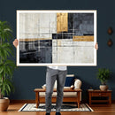 Gold Abstract Wall Art Canvas Print, Modern Luxury Geometric by MyGreatCanvas | Canvas Wall Art Prints | Photo Prints & Wall Decor