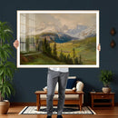 Konrad Petrides View From Mount Helm Wall Art Canvas Print - by MyGreatCanvas | Canvas Wall Art Prints | Photo Prints & Wall Decor